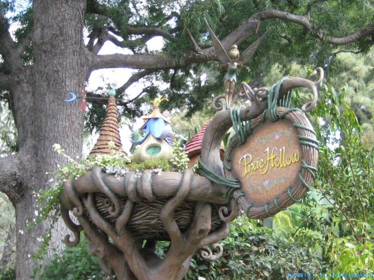 Pixie Hollow At Disneyland